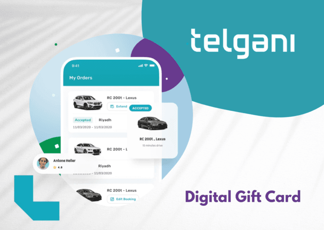 Telgani Card for rental cars